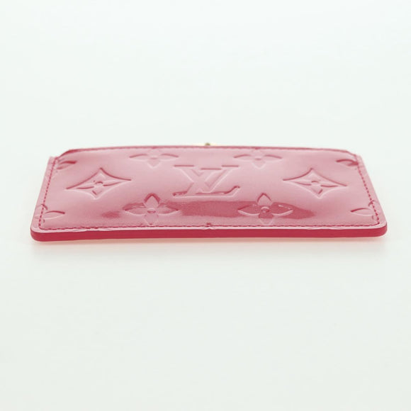 LOUIS VUITTON Vernis Pochette Cles Geldbörse Fran Boise M9144F LV Auth yk20292M