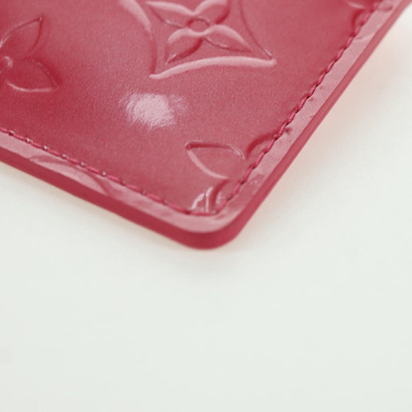 LOUIS VUITTON Vernis Pochette Cles Geldbörse Fran Boise M9144F LV Auth yk20292M