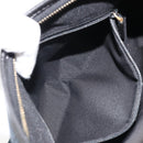 GUCCI Abbey GG Canvas Shoulder Bag Black Gold 130738 Auth yk20293SAV-23