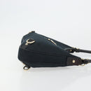 GUCCI Abbey GG Canvas Shoulder Bag Black Gold 130738 Auth yk20293SAV-3