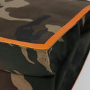 Christian Dior Camouflage Tote Bag Canvas Khaki Gold Auth yk20296-10