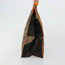 Christian Dior Camouflage Tote Bag Canvas Khaki Gold Auth yk20296-4