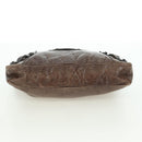 BALENCIAGA The First Hand Bag Leather 2way Brown 103208 Auth yk20301SAM-5