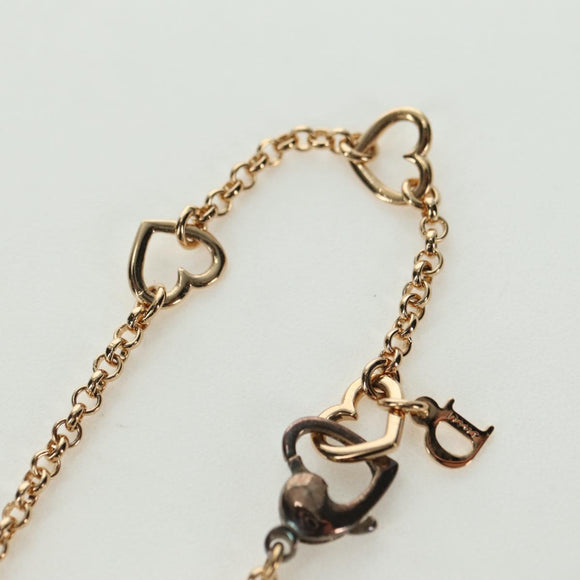 Christian Dior Necklace metal Gold Tone Auth yk20312M