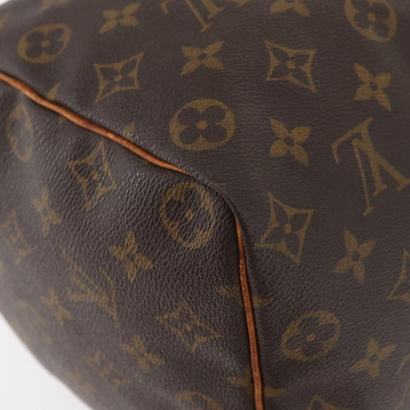LOUIS VUITTON Monogram Speedy 35 Hand Bag M41524 LV Auth yk20313