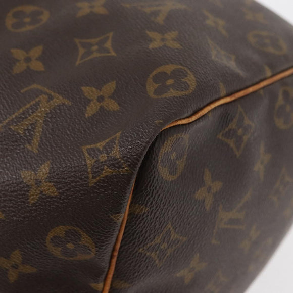 LOUIS VUITTON Monogram Speedy 35 Hand Bag M41524 LV Auth yk20313