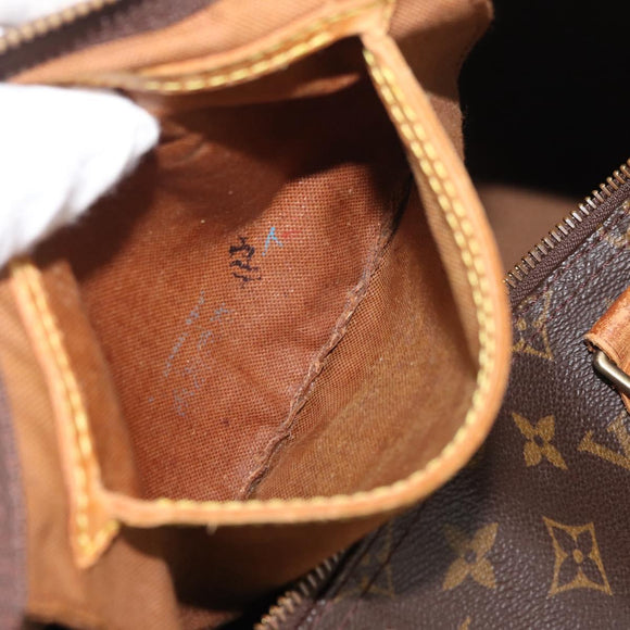 LOUIS VUITTON Monogram Speedy 35 Hand Bag M41524 LV Auth yk20313