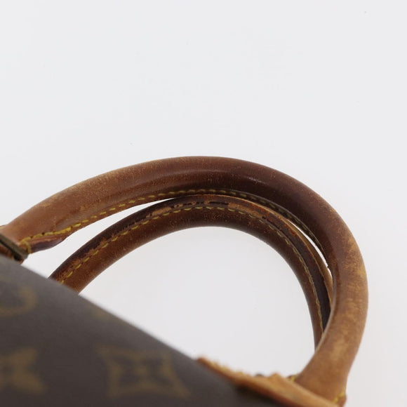 LOUIS VUITTON Monogram Speedy 35 Hand Bag M41524 LV Auth yk20313