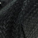 BOTTEGA VENETA INTRECCIATO Cabas MM Hand Bag Leather Black Auth yk20314SAV-15