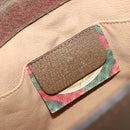 GUCCI GG Supreme Web Sherry Line Bag PVC Beige Gold 89 01 033 Auth yk20320-9