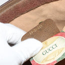 GUCCI GG Supreme Web Sherry Line Bag PVC Beige Gold 89 01 033 Auth yk20320-12