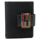 FENDI Day Planner Cover Suede Black Gold Auth yk20321-13