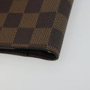 LOUIS VUITTON Damier Ebene Agenda PM Day Planner Cover R20700 LV Auth yk20327-15