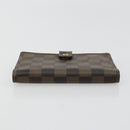 LOUIS VUITTON Damier Ebene Agenda PM Day Planner Cover R20700 LV Auth yk20327-4