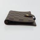 LOUIS VUITTON Damier Ebene Agenda PM Day Planner Cover R20700 LV Auth yk20327-6