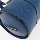 LOUIS VUITTON Epi Soufflot Hand Bag Blue M52225 LV Auth yk20328A-15