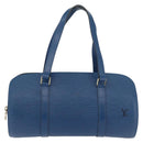 LOUIS VUITTON Epi Soufflot Hand Bag Blue M52225 LV Auth yk20328A-13
