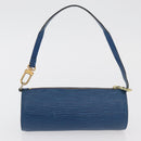 LOUIS VUITTON Epi Soufflot Hand Bag Blue M52225 LV Auth yk20328A-22