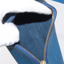 LOUIS VUITTON Epi Soufflot Hand Bag Blue M52225 LV Auth yk20328A-23