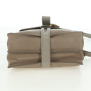 Chloe Abbey Hand Bag Leather 2way Beige Gold Silver Auth yk20329A-5