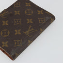 LOUIS VUITTON Monogram Agenda PM Day Planner Cover R20005 LV Auth yk20334-8