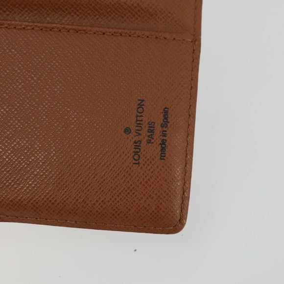 LOUIS VUITTON Monogram Agenda PM Day Planner Cover R20005 LV Auth yk20334