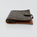 LOUIS VUITTON Monogram Agenda PM Day Planner Cover R20005 LV Auth yk20334-6