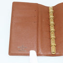 LOUIS VUITTON Monogram Agenda PM Day Planner Cover R20005 LV Auth yk20335-17