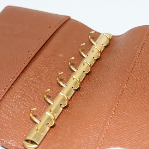 LOUIS VUITTON Monogram Agenda PM Day Planner Cover R20005 LV Auth yk20335