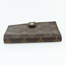 LOUIS VUITTON Monogram Agenda PM Day Planner Cover R20005 LV Auth yk20335-4