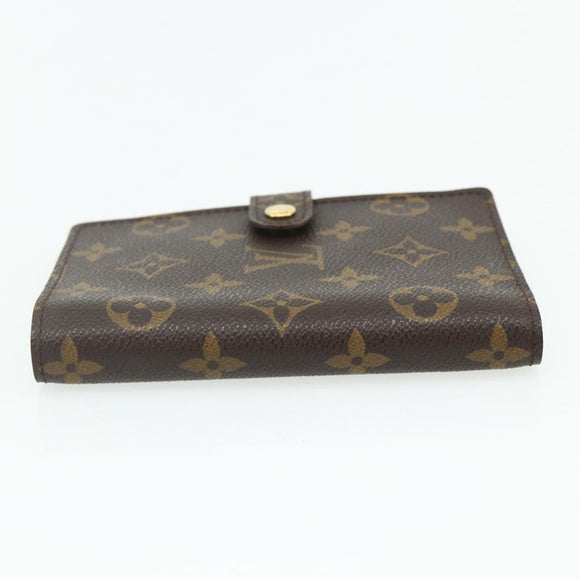 LOUIS VUITTON Monogram Agenda PM Day Planner Cover R20005 LV Auth yk20335