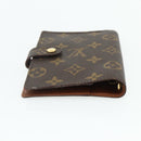 LOUIS VUITTON Monogram Agenda PM Day Planner Cover R20005 LV Auth yk20335-5