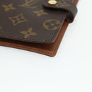 LOUIS VUITTON Monogram Agenda PM Day Planner Cover R20005 LV Auth yk20335-7