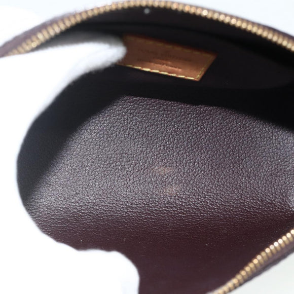 LOUIS VUITTON Monogram Vernis Pochette Cosmetic PM Amarante M91495 Auth yk20343