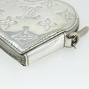 LOUIS VUITTON Miroir Porte Monnaie Coeur Coin Purse Silver M93566 Auth yk20346A-15