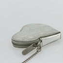 LOUIS VUITTON Miroir Porte Monnaie Coeur Coin Purse Silver M93566 Auth yk20346A-4