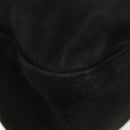 FENDI Mamma Baguette Shoulder Bag Suede Black Gold Auth yk20351SAM-17