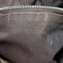 FENDI Zucca Canvas Mamma Baguette Shoulder Bag Black Brown Auth yk20359SAV-11