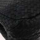 BOTTEGA VENETA INTRECCIATO Campana Tas Leer Bruin Zilver Auth yk20360SAV-16