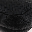 BOTTEGA VENETA INTRECCIATO Campana Tas Leer Bruin Zilver Auth yk20360SAV-17