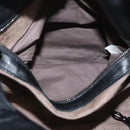BOTTEGA VENETA INTRECCIATO Campana Tas Leer Bruin Zilver Auth yk20360SAV-22