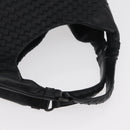 BOTTEGA VENETA INTRECCIATO Campana Tas Leer Bruin Zilver Auth yk20360SAV-7