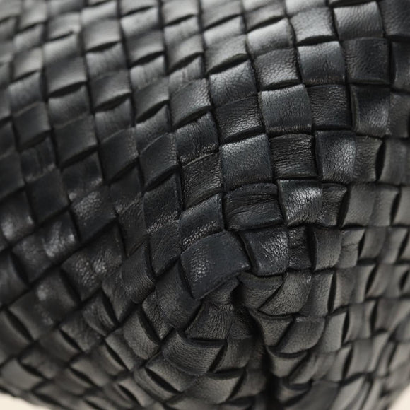 BOTTEGA VENETA INTRECCIATO Cabas PM Tasche Leder Schwarz 141498 Auth yk20364SAV