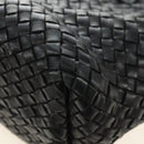 BOTTEGA VENETA INTRECCIATO Cabas PM Tasche Leder Schwarz 141498 Auth yk20364SAV-14