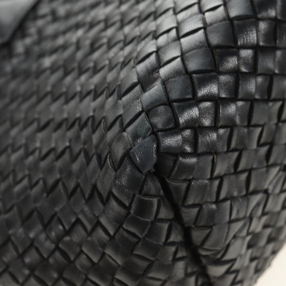 BOTTEGA VENETA INTRECCIATO Cabas PM Tasche Leder Schwarz 141498 Auth yk20364SAV