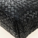 BOTTEGA VENETA INTRECCIATO Cabas PM Tasche Leder Schwarz 141498 Auth yk20364SAV-16