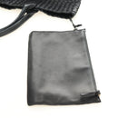 BOTTEGA VENETA INTRECCIATO Cabas PM Tasche Leder Schwarz 141498 Auth yk20364SAV-19