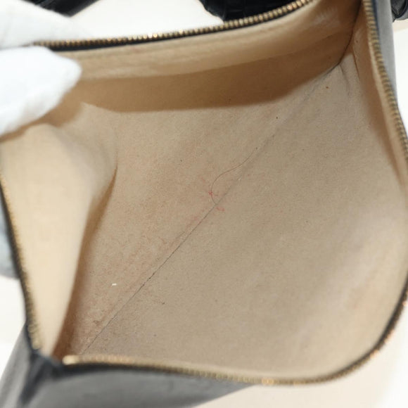 BOTTEGA VENETA INTRECCIATO Cabas PM Tasche Leder Schwarz 141498 Auth yk20364SAV