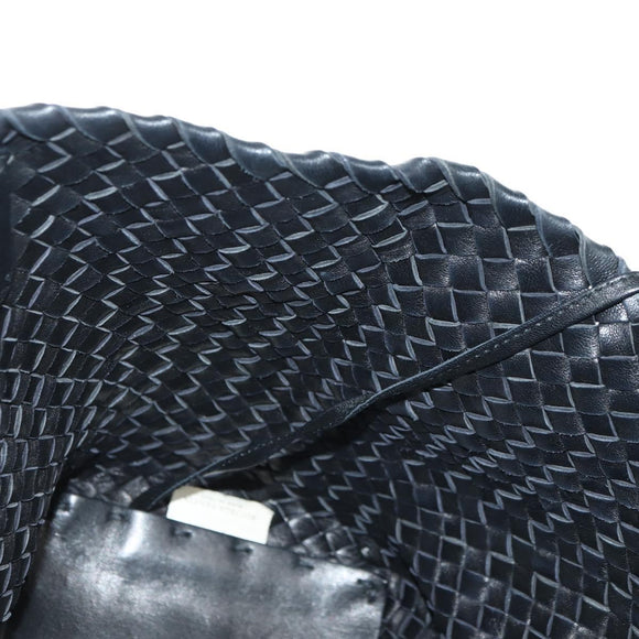BOTTEGA VENETA INTRECCIATO Cabas PM Tasche Leder Schwarz 141498 Auth yk20364SAV