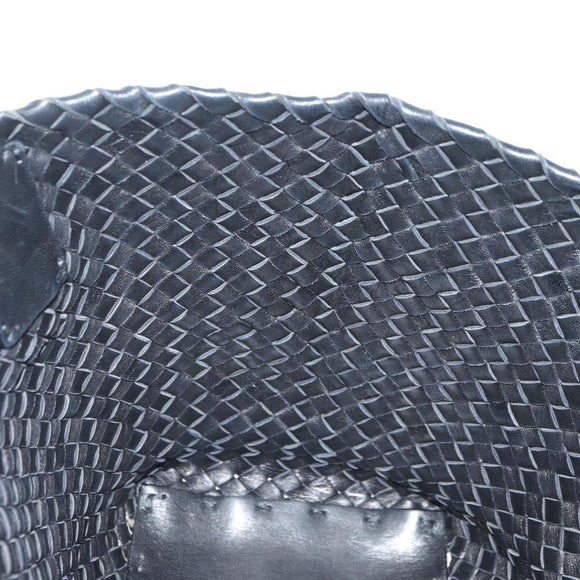 BOTTEGA VENETA INTRECCIATO Cabas PM Tasche Leder Schwarz 141498 Auth yk20364SAV